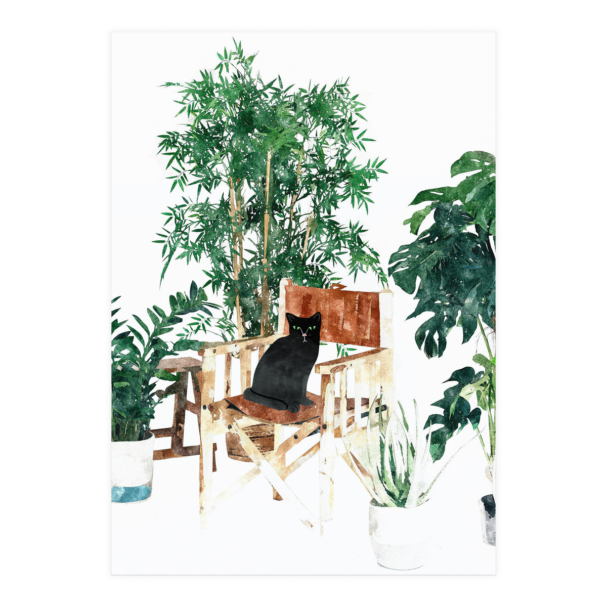 Boho Kitty (Print Only)