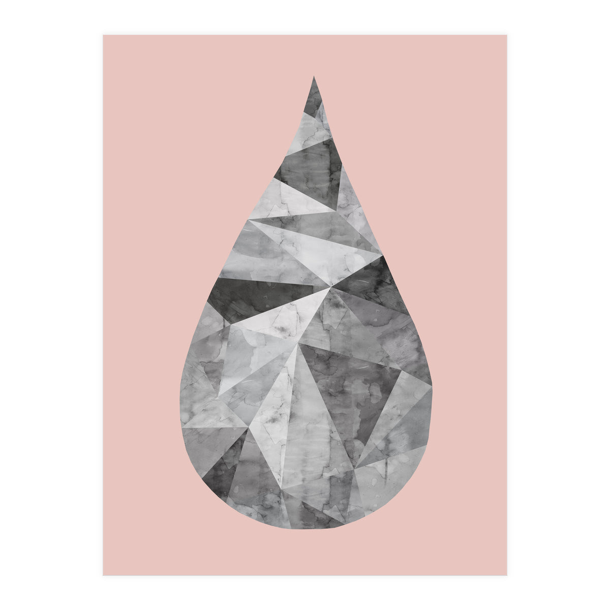 Geometric Rock V (Print Only)