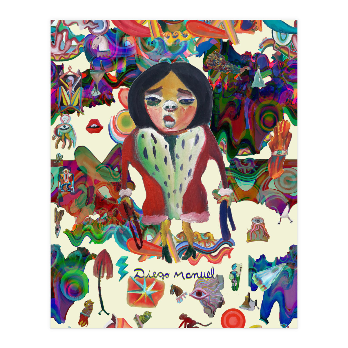 Graffitis 2021 Tapiz 57 B (Print Only)