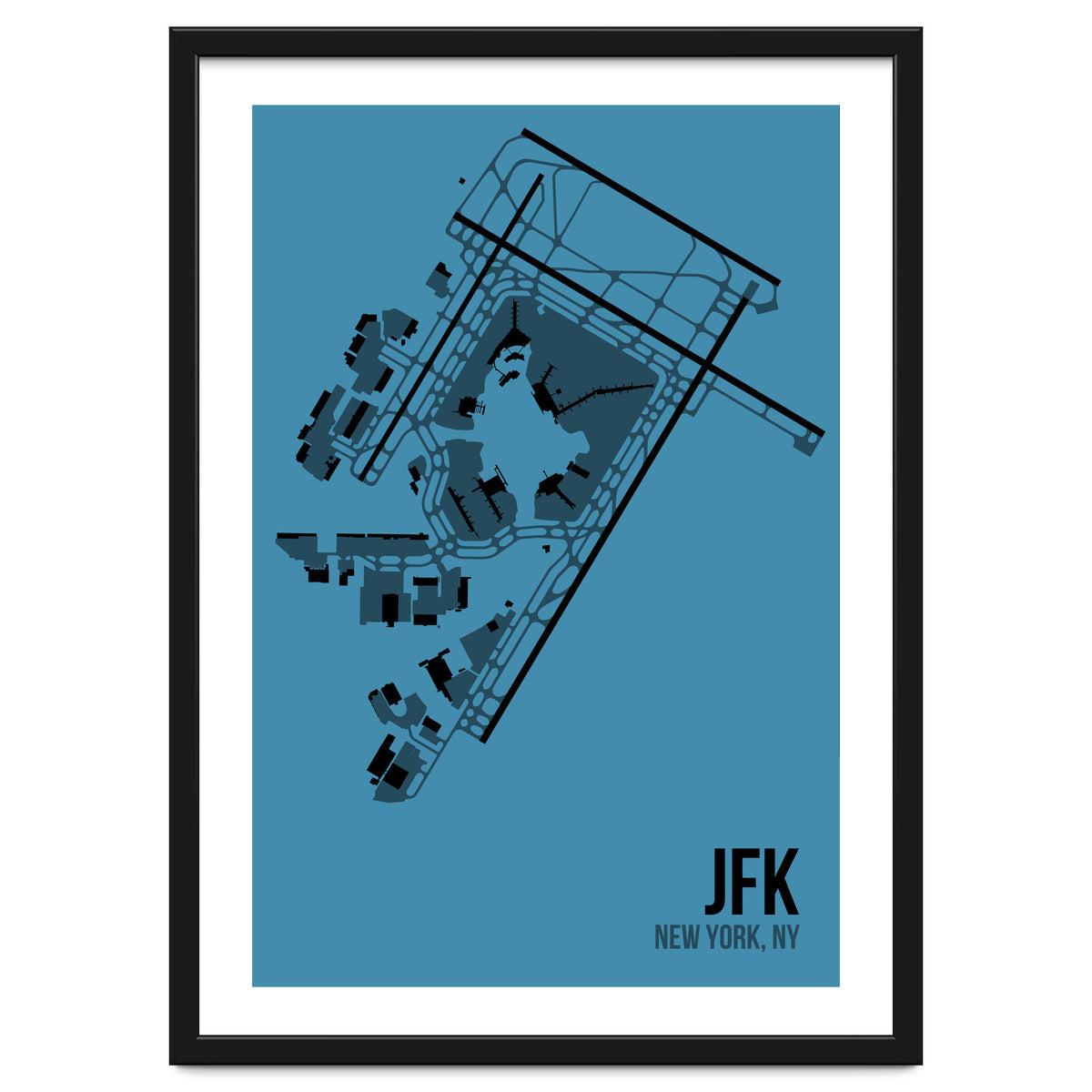 New York JFK Airport Layout