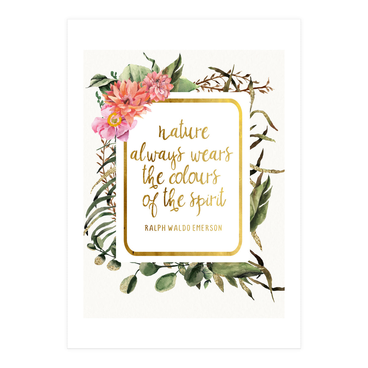 Nature (quote 2) (Print Only)