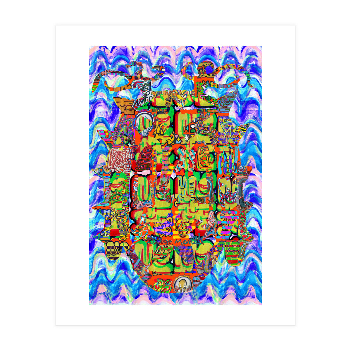 Graffiti Digital 7 (Print Only)