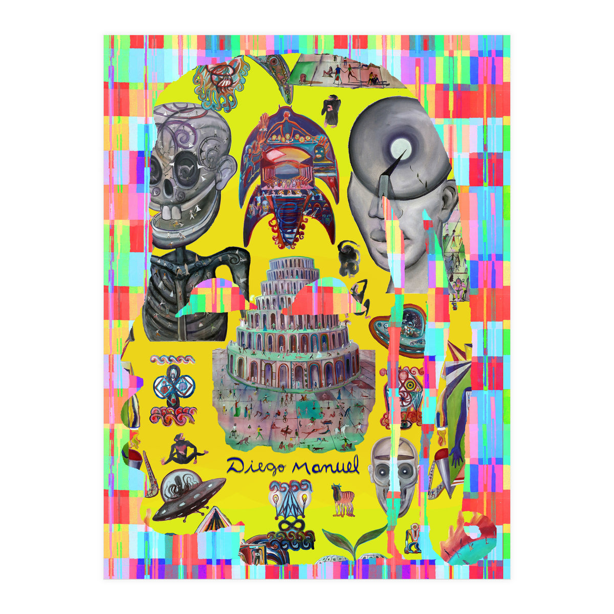 Abstracto Pop Nuevo B Nuevo 17 (Print Only)