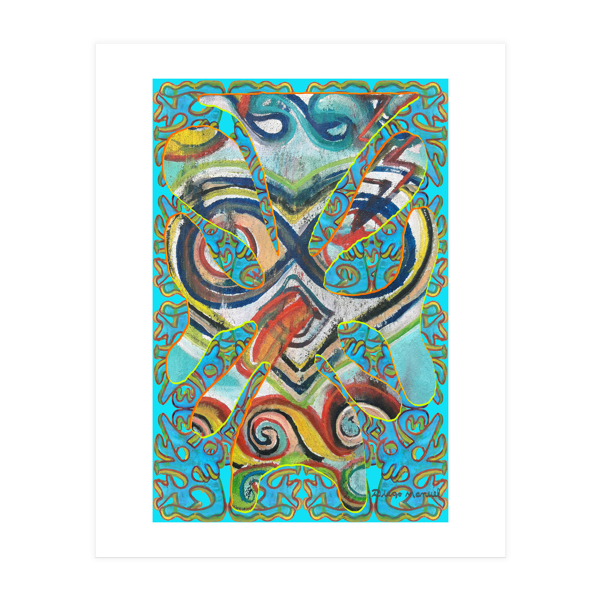 Pop Abstract 2023 Tapiz 23 (Print Only)