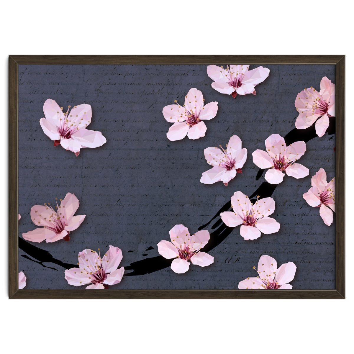 Triangulated Cherry Blossoms