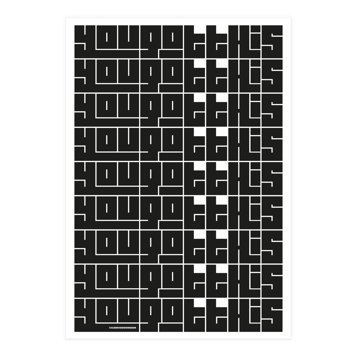 Mono You Got This (Print Only)