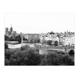 Paris View in Black and White (Print Only) thumbnail