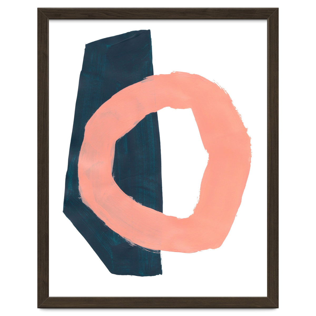 Teal Pillar Salmon Ring