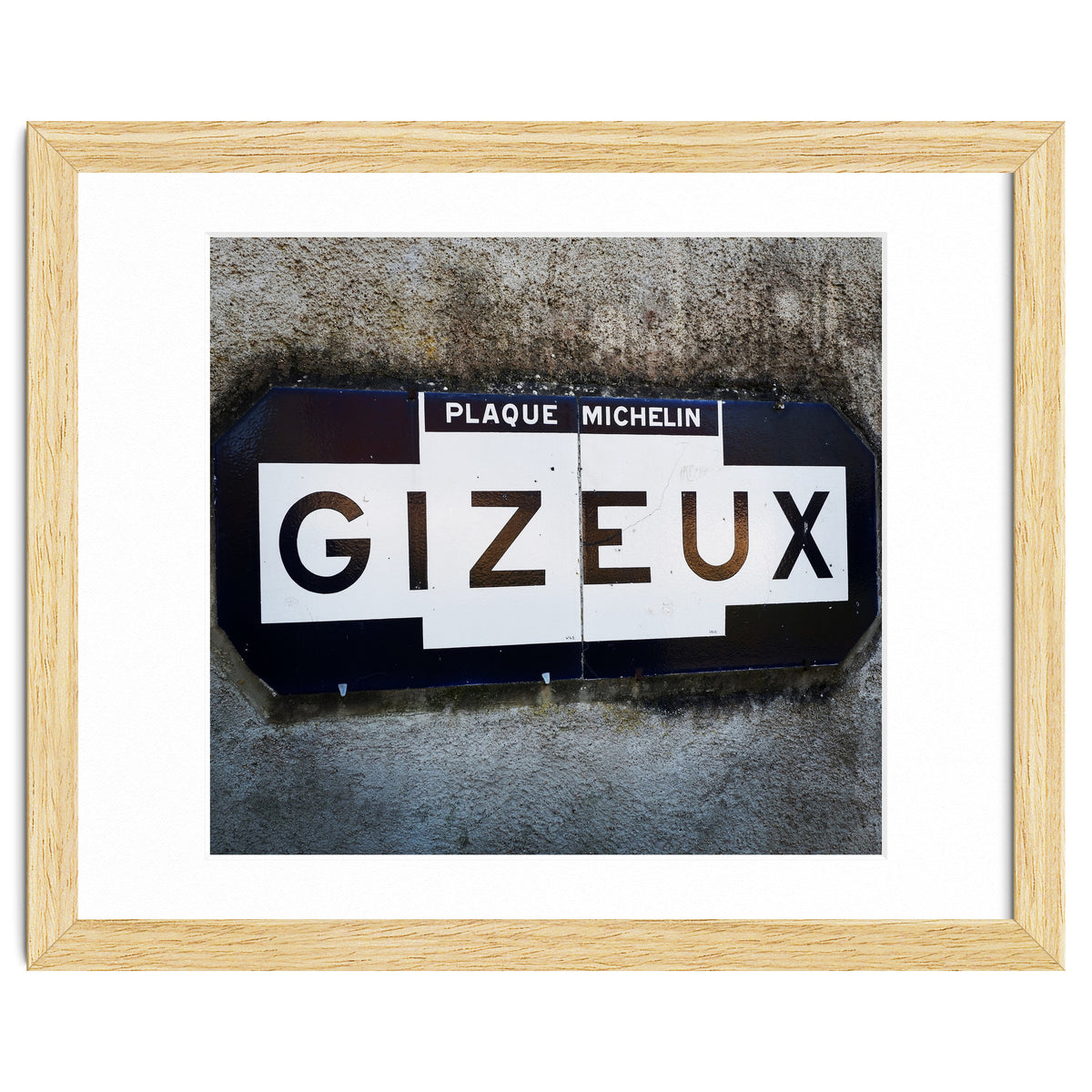 French sign: Gizeux