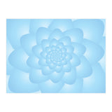 Pastel Colors Flower Pattern Set Blue (Print Only) thumbnail