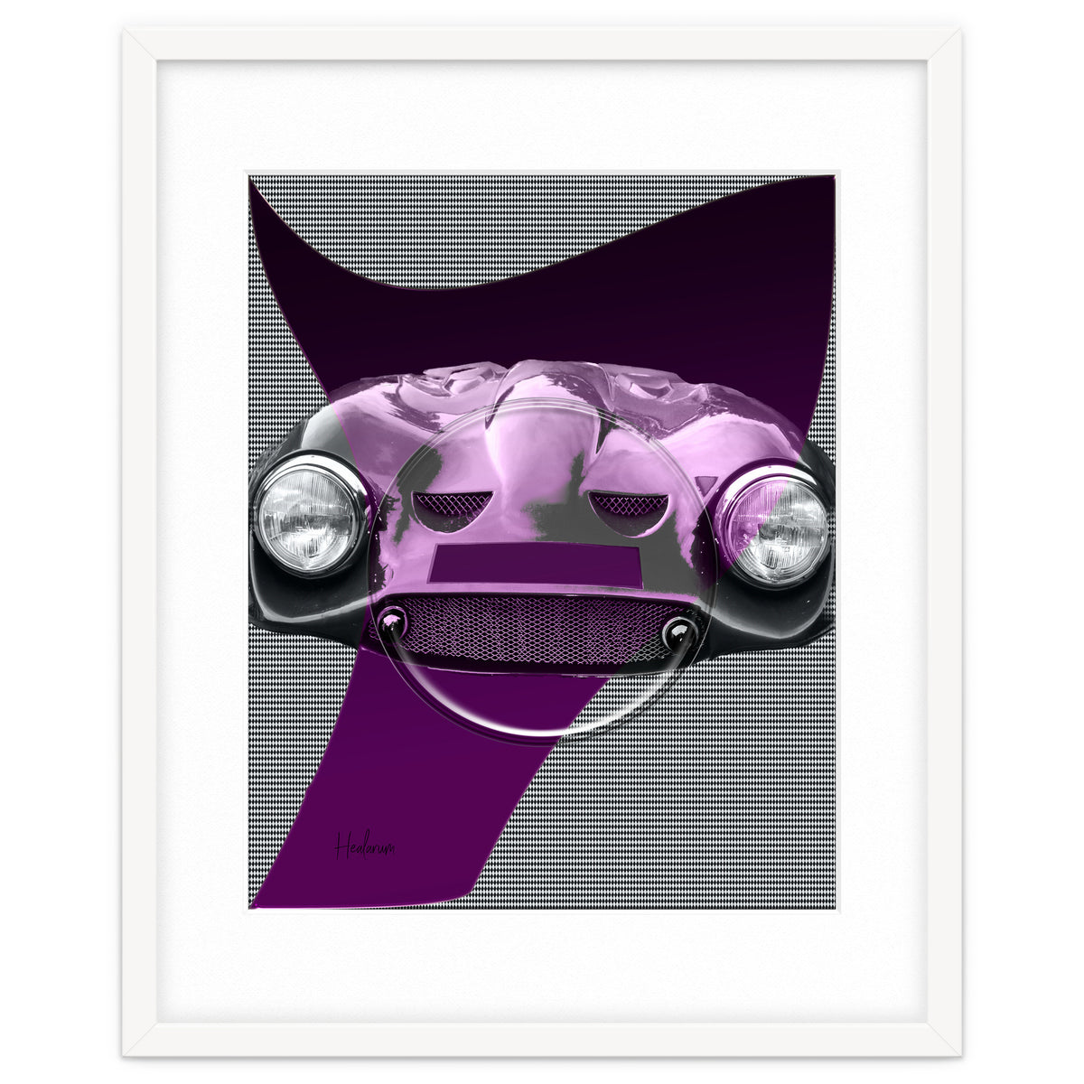 Emoji & Cars purple