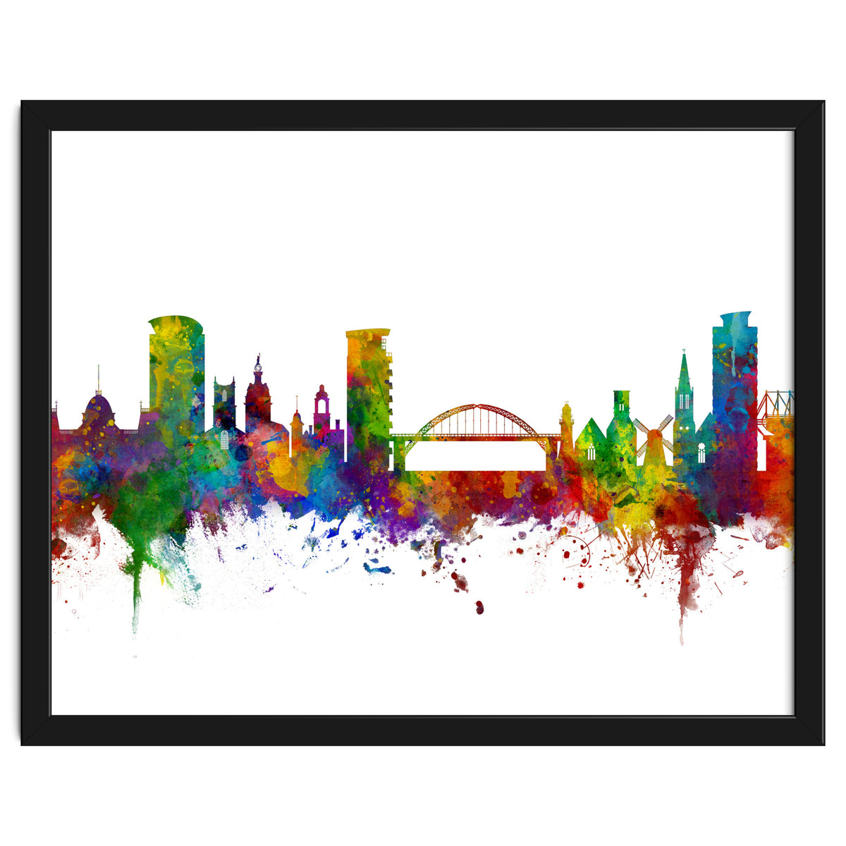 Sunderland England Skyline