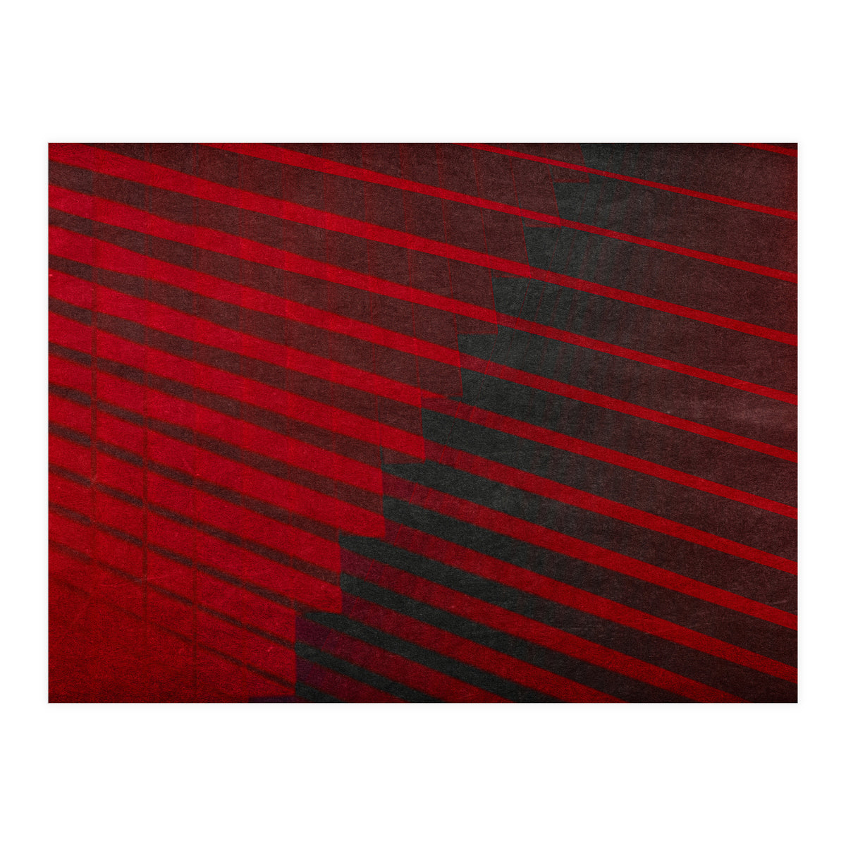 Rojo Y Gris 1 (Print Only)