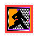 WOMAN WEARING BLACK TAKING A STROLL (Print Only) thumbnail