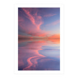 Pink and Blue Sunset (Print Only) thumbnail