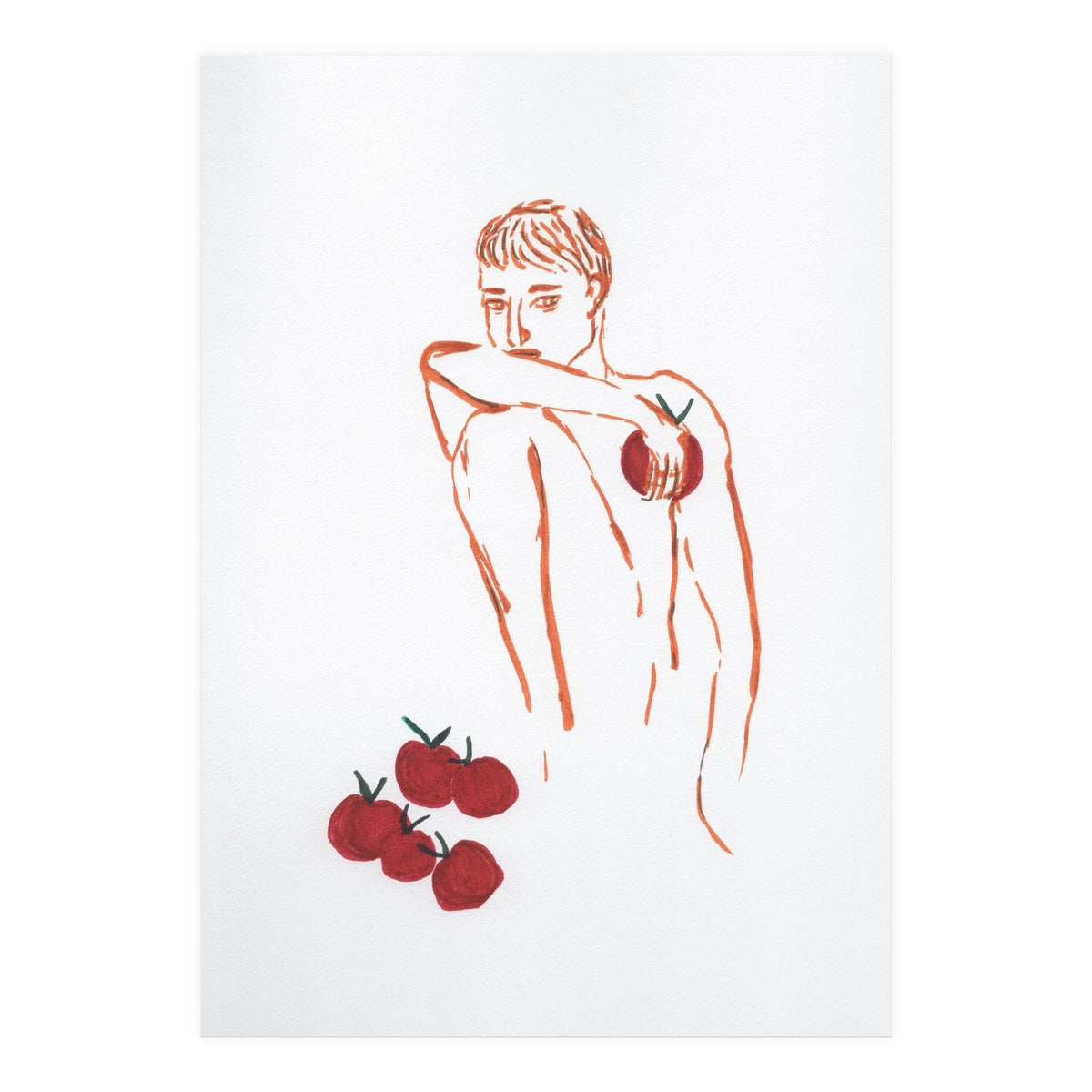 Apples eater (Print Only)