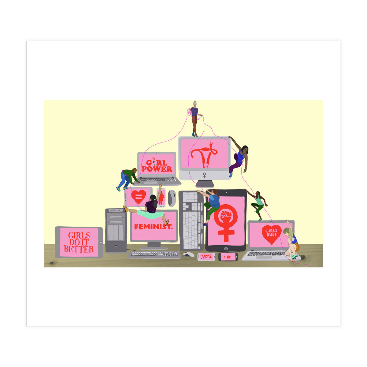 4th Wave Of Feminism (Print Only)