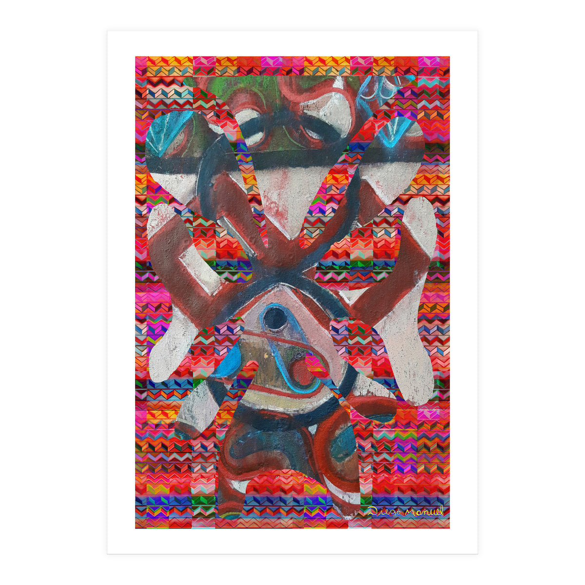 Pop Abstract 2023 Tapiz 19 (Print Only)