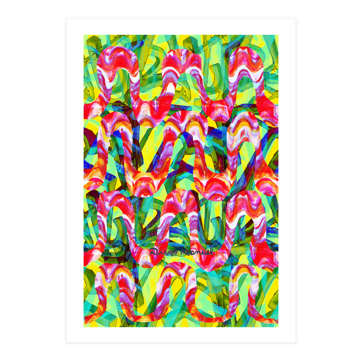 Pop Abstract 10 (Print Only)