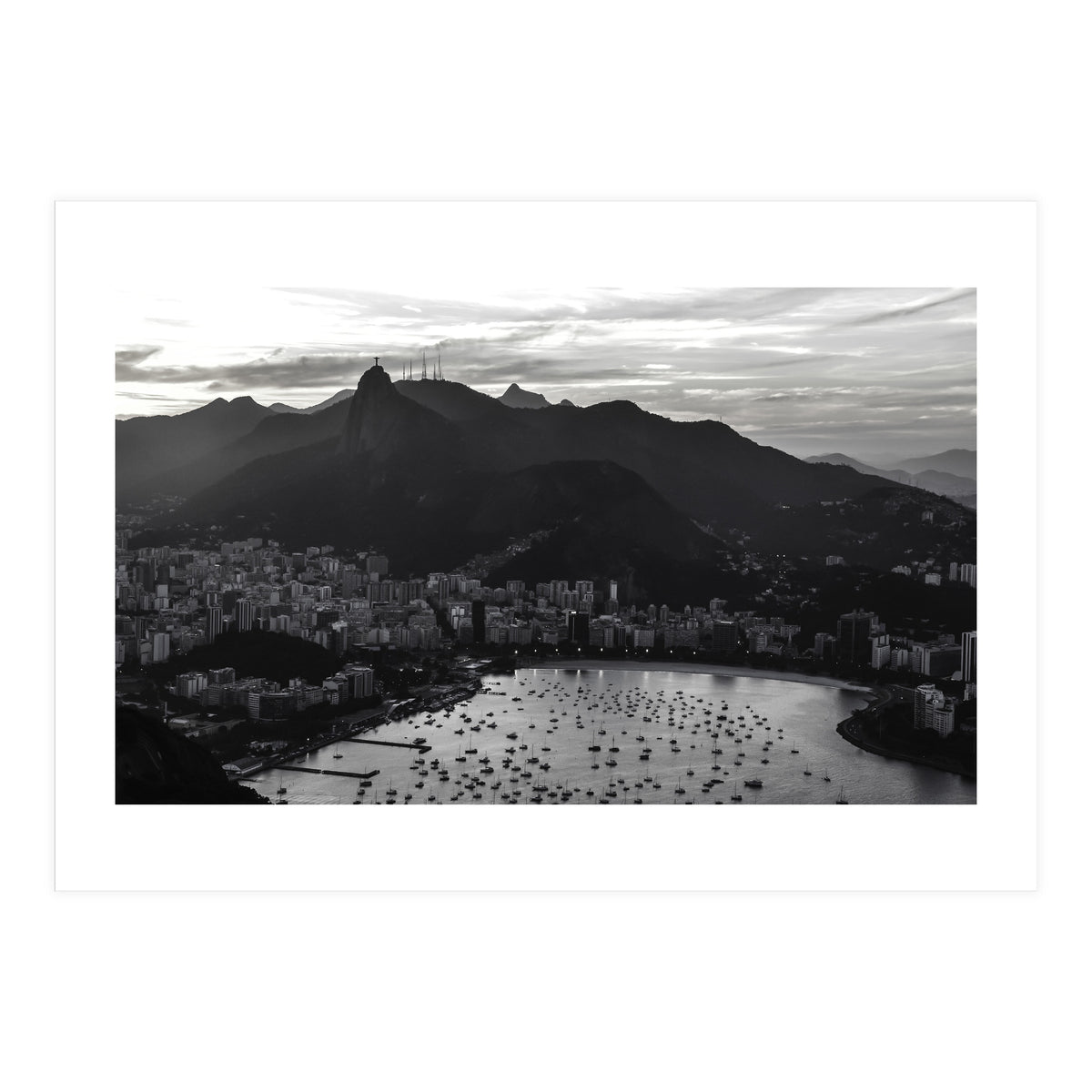 Carioca Silhouettes 2 landscape (Print Only)