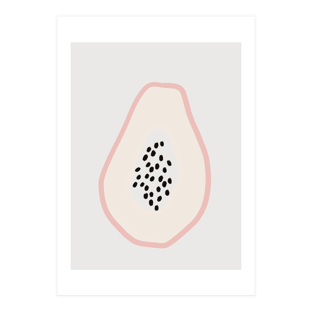 Pink Papaya (Print Only)