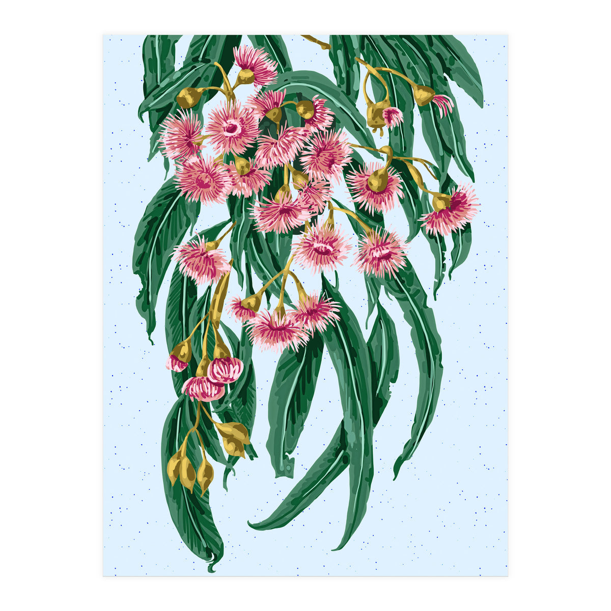 The Blossom Of A Golden Mind (Print Only)