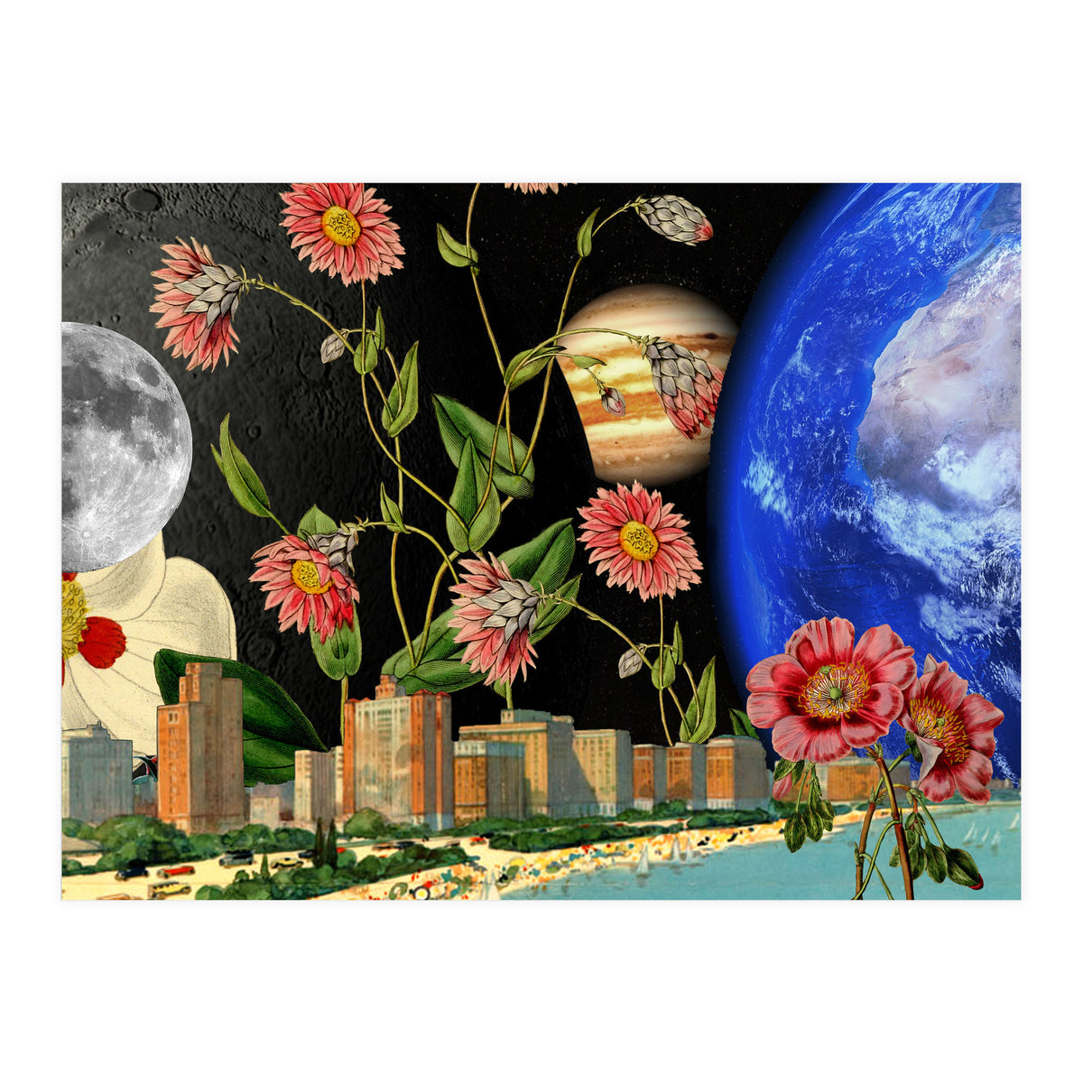 Beach With A View  (Print Only)