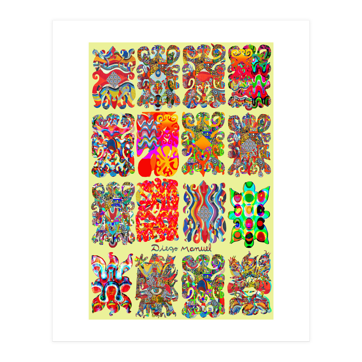 Tapiz Perfiles 2023 26 (Print Only)