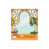 Moroccan Style Bathroom (Print Only) thumbnail