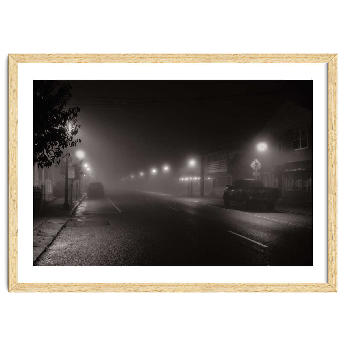 Foggy evening, Hull, Massachusetts