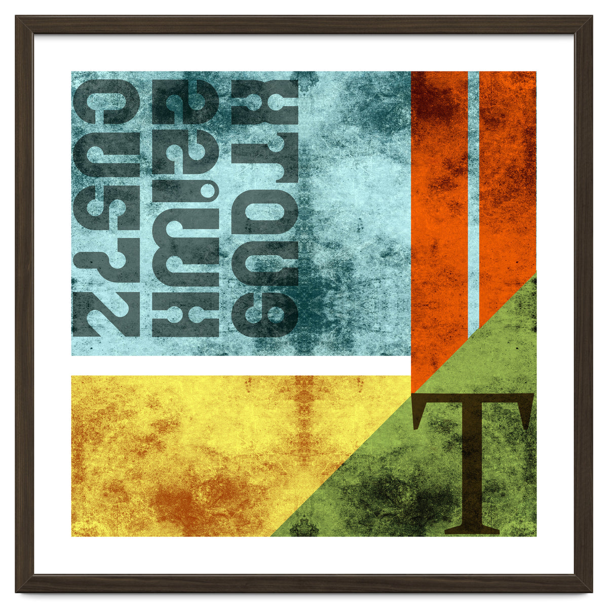 Abstract Industrial Rgby