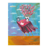 Mantel Rojo Y Viento (Print Only) thumbnail