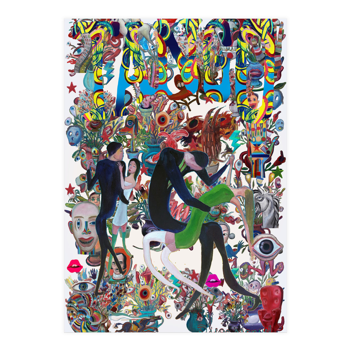 Tango Nuevo Tapiz 3 (Print Only)