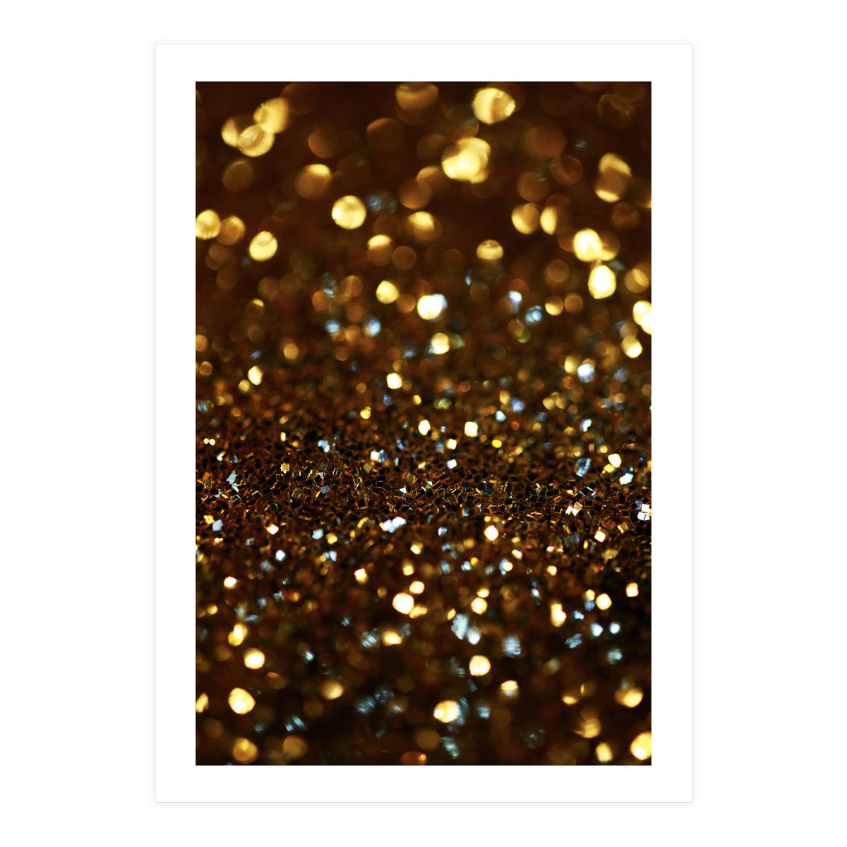 Golden glitter (Print Only)