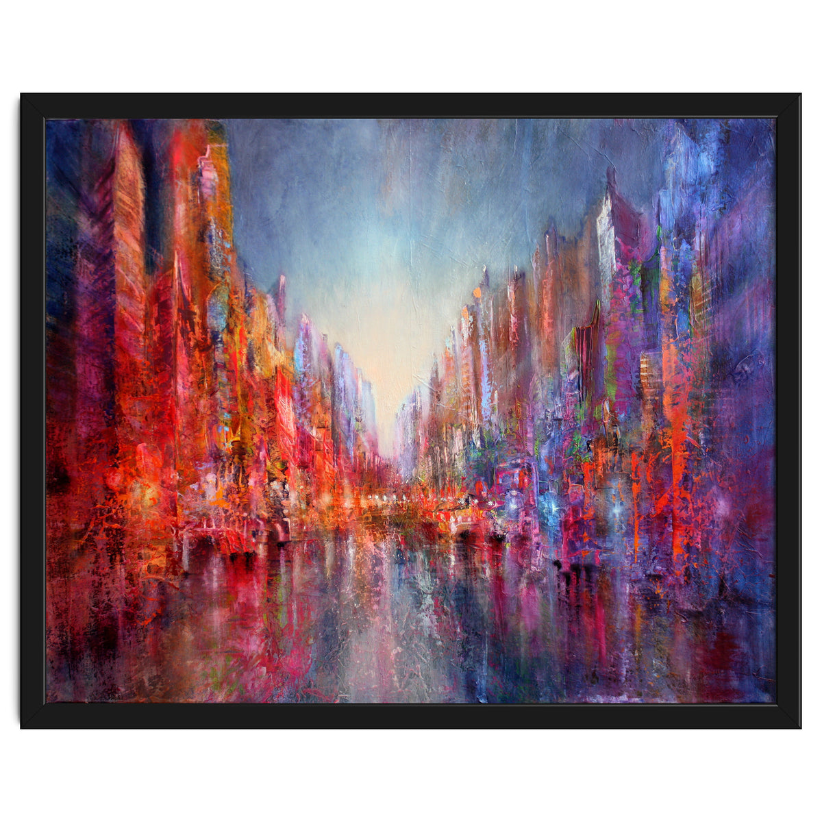 Stadt Am Fluss  - city on the riverside