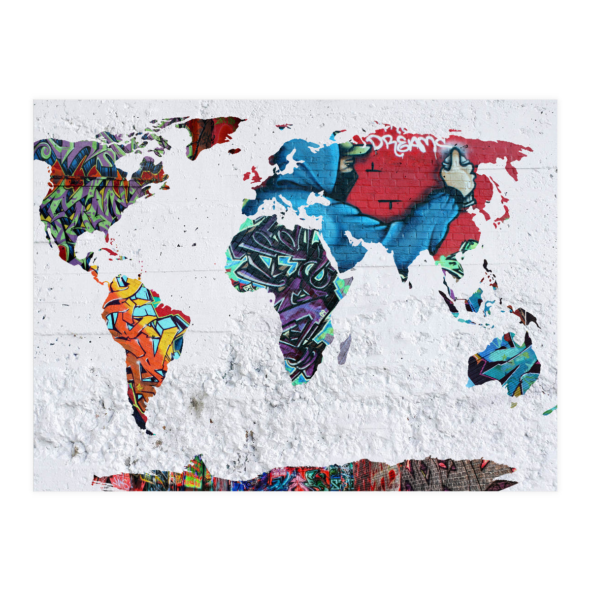 Map Graffiti (Print Only)