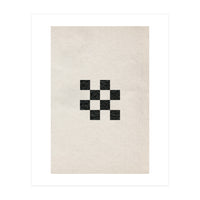 Monochrome chess board (Print Only)