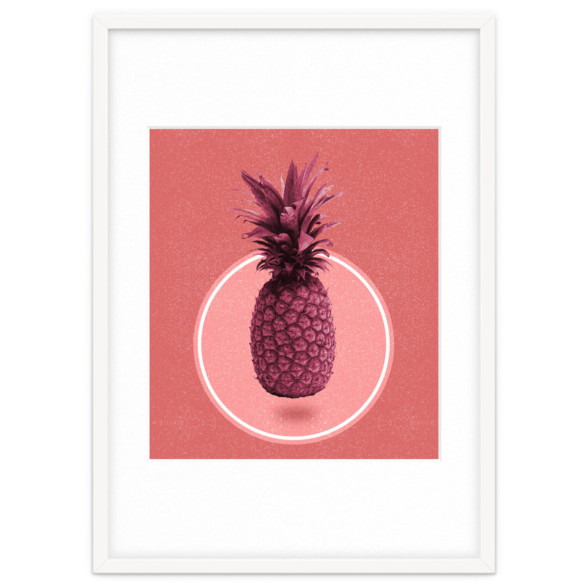 Purple Floating Pineapple
