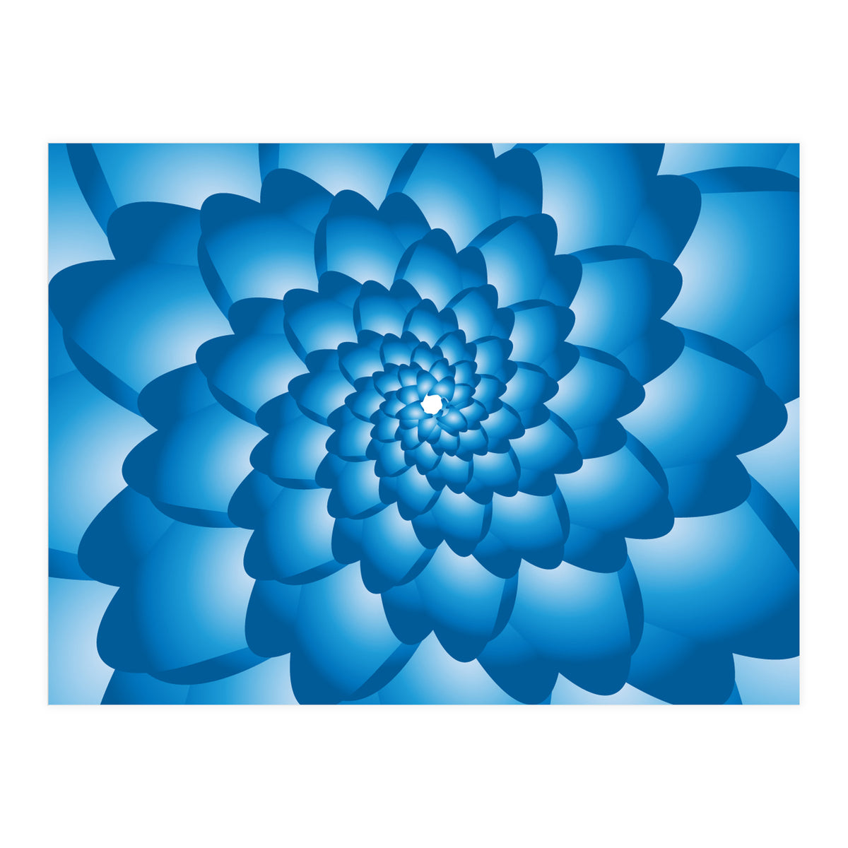 Flower Swirl Pattern (Print Only)