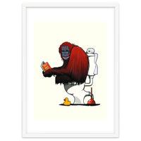 Orangutan on the Toilet, Funny Bathroom Humour