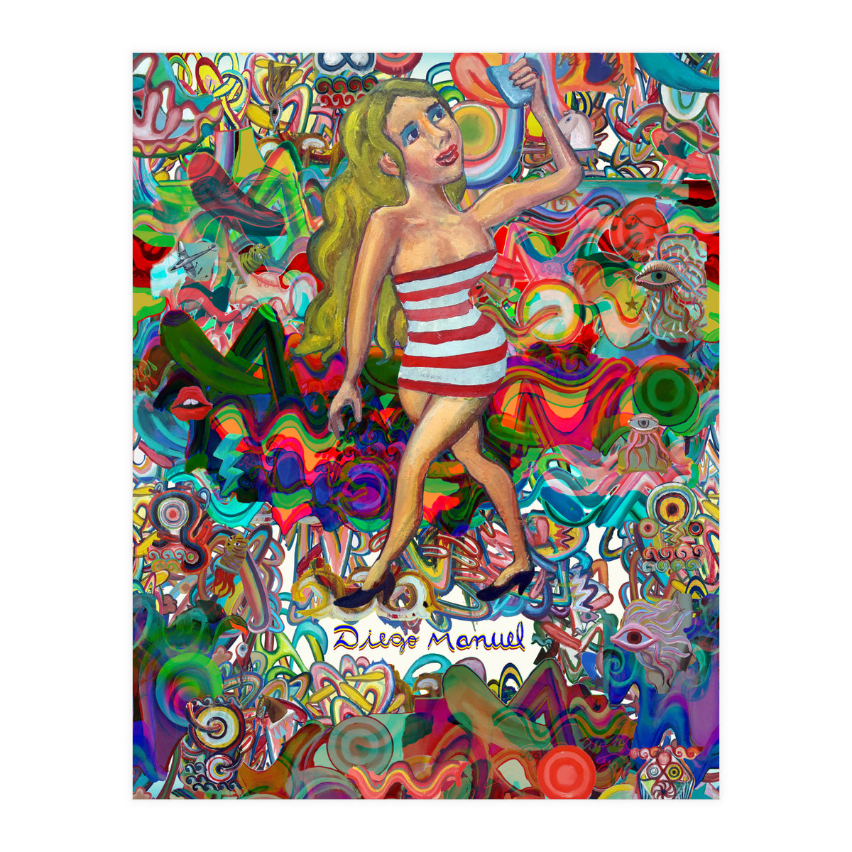 Graffitis 2021 Tapiz 87 (Print Only)