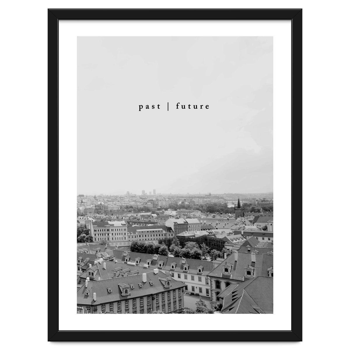 past future - Black and White Photography -