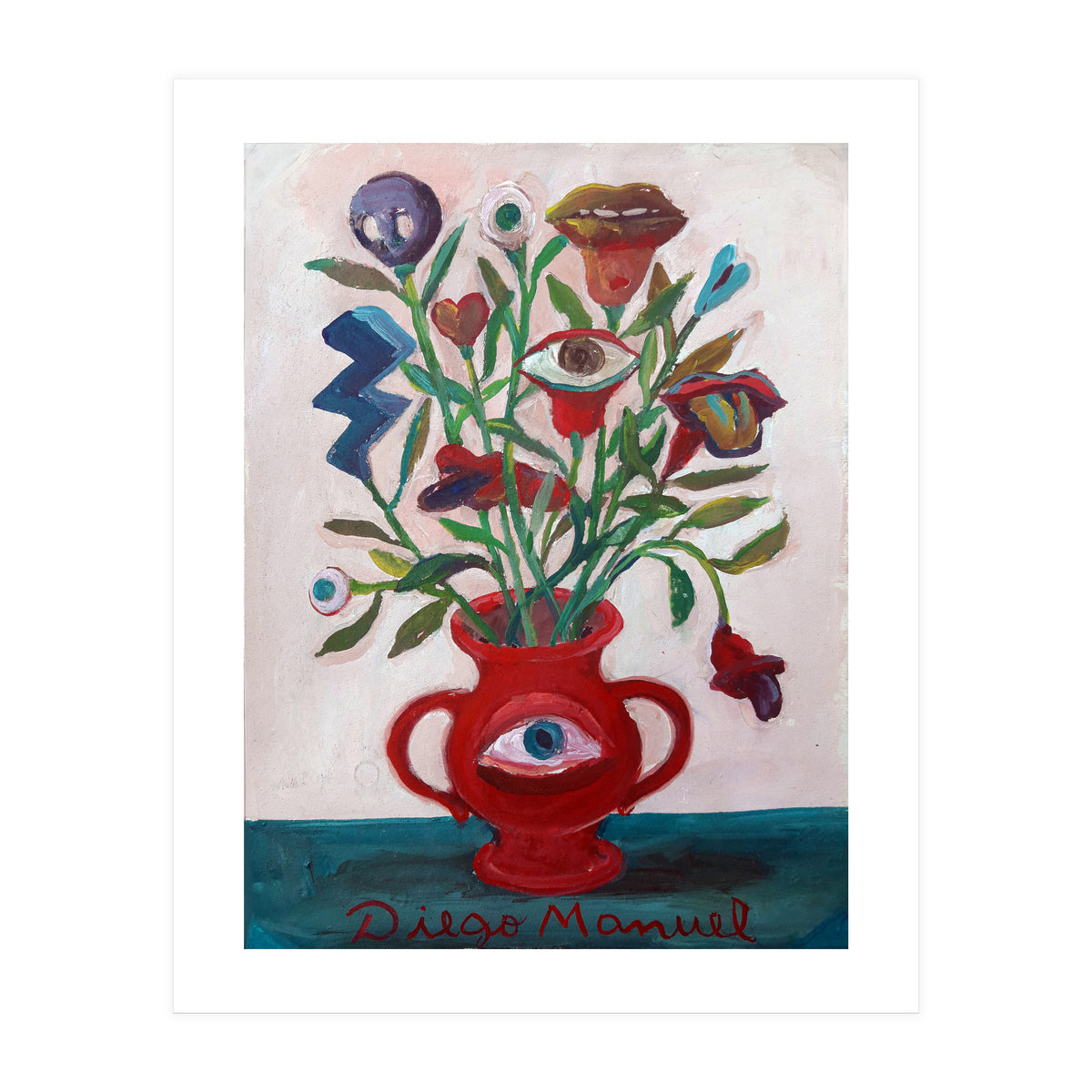 Florero Con 1 Rayo (Print Only)