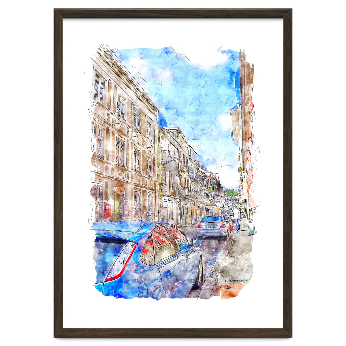 Street of Fort-de-France