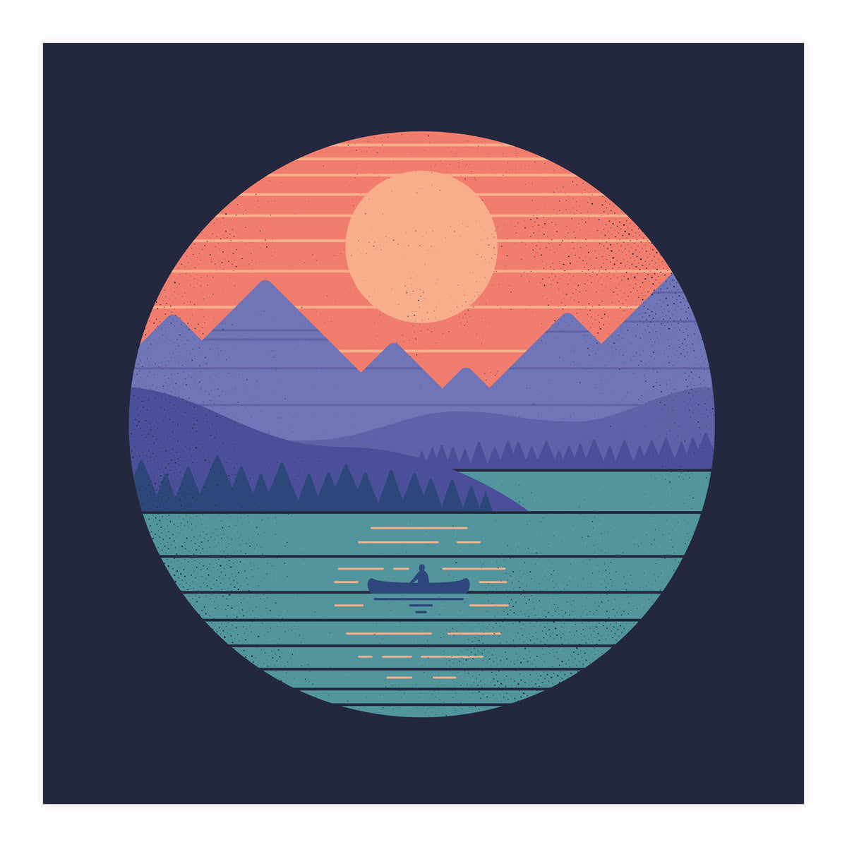 Peaceful Reflection (Print Only)