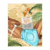 Keep Palm & Carry On Wall Art | Tropical Beach Bikini Fashion Travel Chai (Print Only) thumbnail