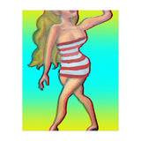 Chica Selfie 3d 2 (Print Only) thumbnail