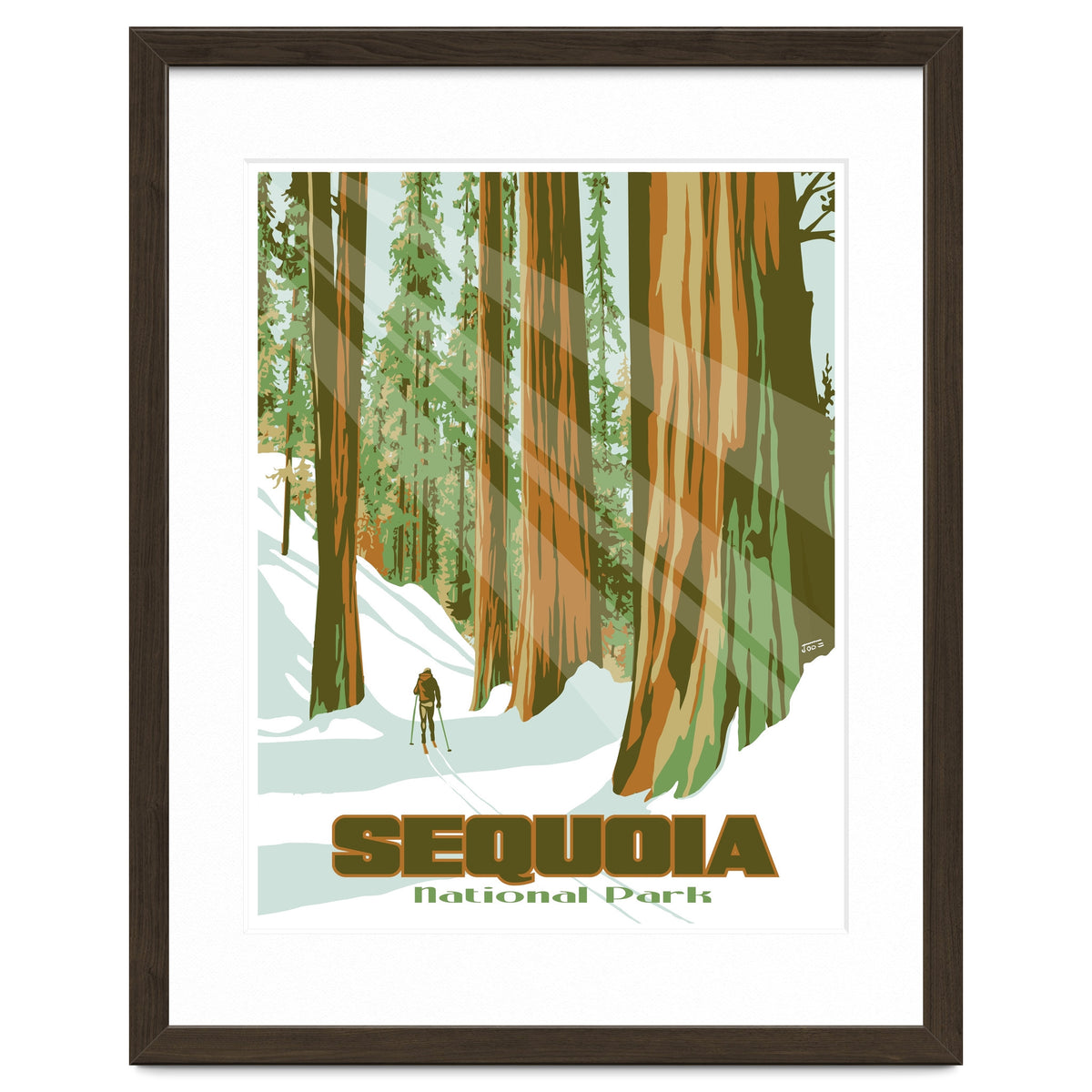 Sequoia National Park Poster