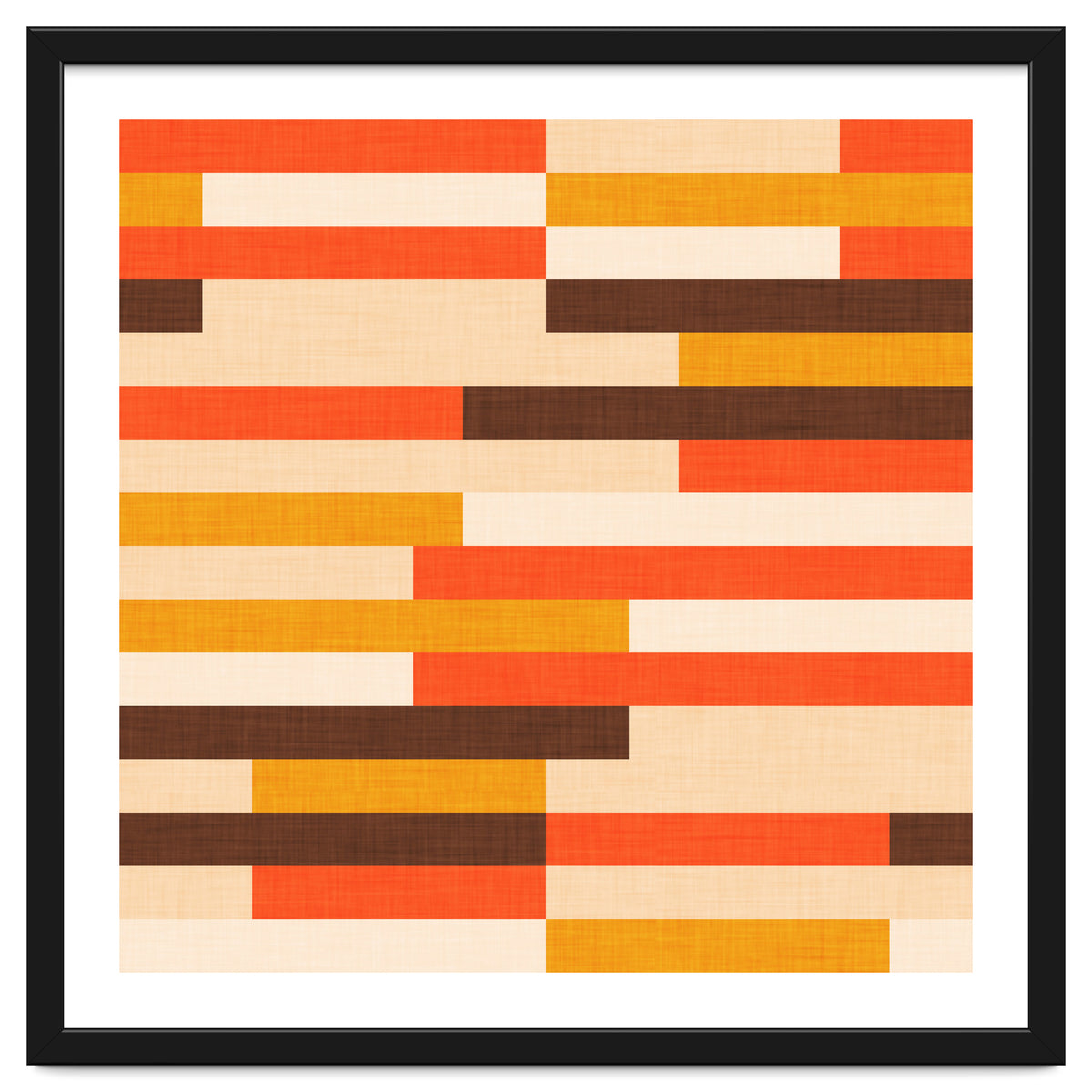 Classic Mid Mod Kilim Stripes