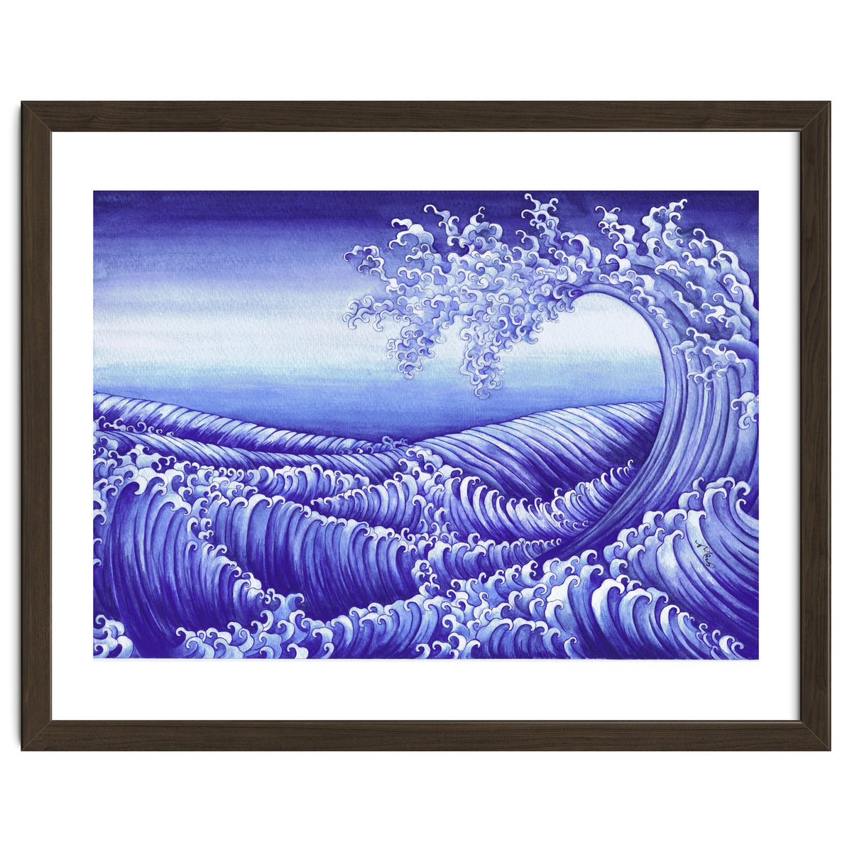 Turbulent Water Triptych part 3